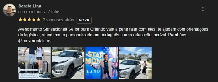 suv confortável, aluguel de carros em Orlando para brasileiros